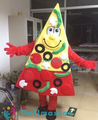 Pizza Mascot Costume - dollmascot