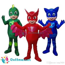 PJ Masks Mascot Costume Cosplay Party - dollmascot