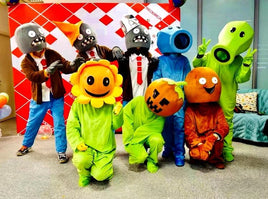 Plants vs. Zombies Mascot Costume Cosplay Party - dollmascot
