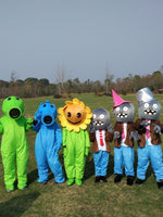 Plants vs. Zombies Mascot Costume Cosplay Party - dollmascot