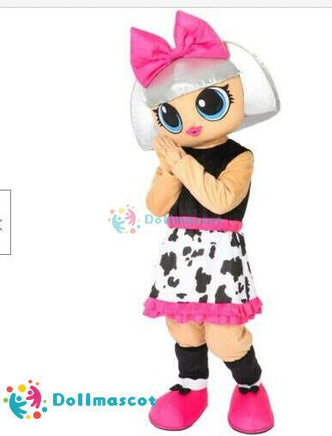 Princess Arale Doll Girl Mascot Costume - dollmascot