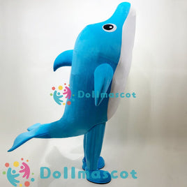 Small Dolphin Costume Mascot - dollmascot