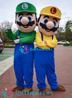 Super Mario Mascot Costume Cosplay Party - dollmascot