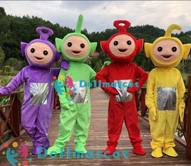 Teletubbies Mascot Costume Suits Tinky Winky Dipsy Laa-Laa - dollmascot