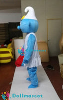 The Smurfs Mascot Costume Cosplay Party - dollmascot