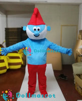 The Smurfs Mascot Costume Cosplay Party - dollmascot