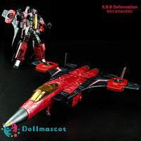 Transformation KO MP-11NT G1 Toy Thrust F15 Fighter - dollmascot