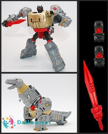 Transformers Dinosaur Combat Team 5 in 1 Alloy Version - dollmascot