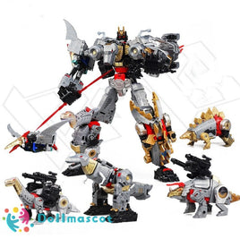 Transformers Dinosaur Combat Team 5 in 1 Alloy Version - dollmascot