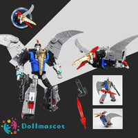 Transformers Dinosaur Combat Team 5 in 1 Alloy Version - dollmascot
