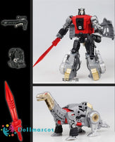 Transformers Dinosaur Combat Team 5 in 1 Alloy Version - dollmascot