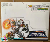 Transformers Dinosaur Combat Team 5 in 1 Alloy Version - dollmascot