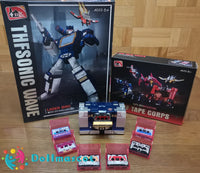 Transformers THF01J MP-13 Soundwave Tape Recorder & 6 Tape - dollmascot