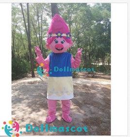 Trolls Elf Costume Mascot - dollmascot