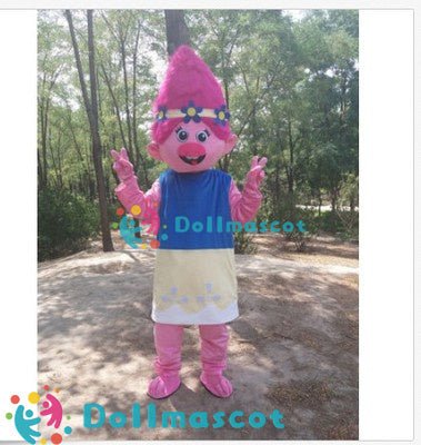 Trolls Elf Costume Mascot - dollmascot
