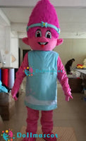 Trolls Elf Costume Mascot - dollmascot