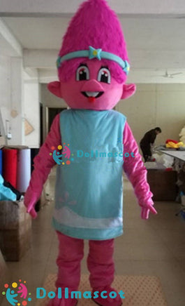 Trolls Elf Costume Mascot - dollmascot