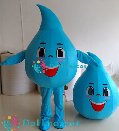 Water Droplets Costume Mascot - dollmascot