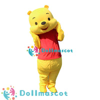 Winnie the Pooh Costume Mascot - dollmascot