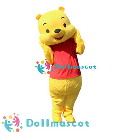 Winnie the Pooh Costume Mascot - dollmascot
