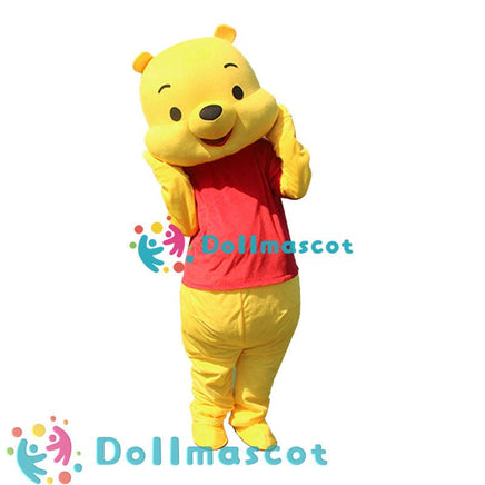 Winnie the Pooh Costume Mascot - dollmascot
